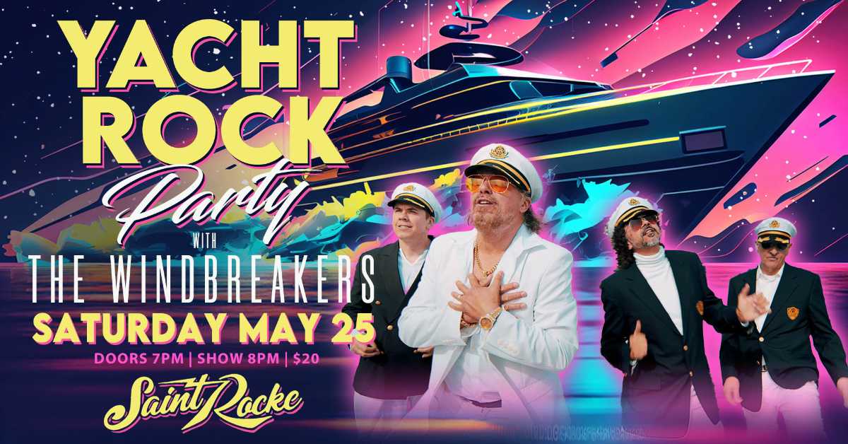 yacht rock party with the windbreakers